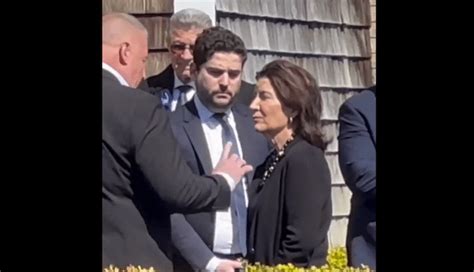 Hochul heckled leaving NYPD officer's wake; video goes viral on .
